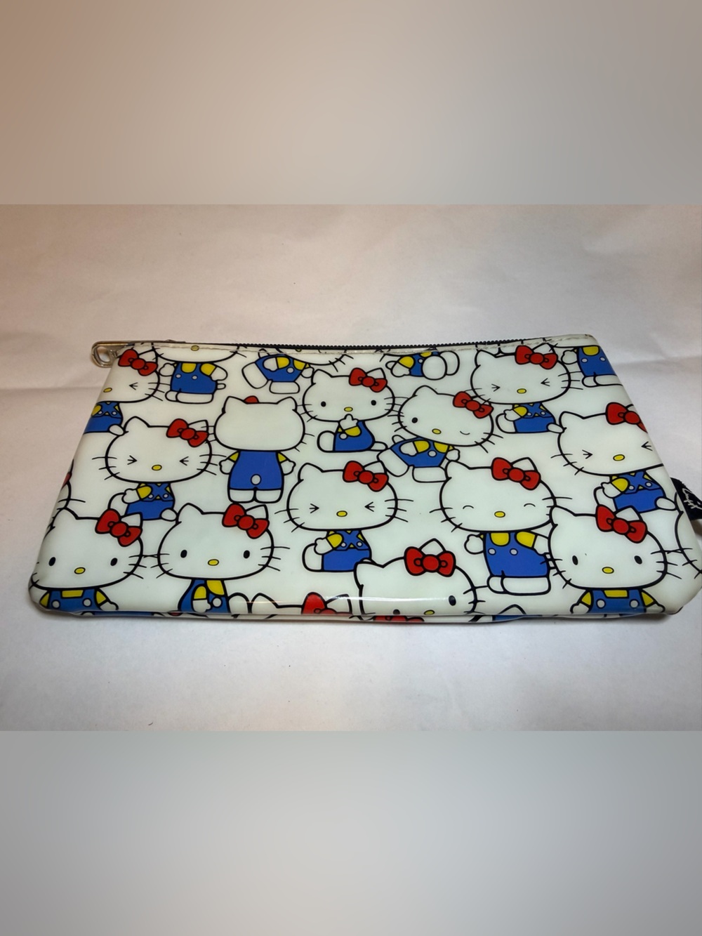 Hello Kitty Red & Blue Patterned pen Pouch